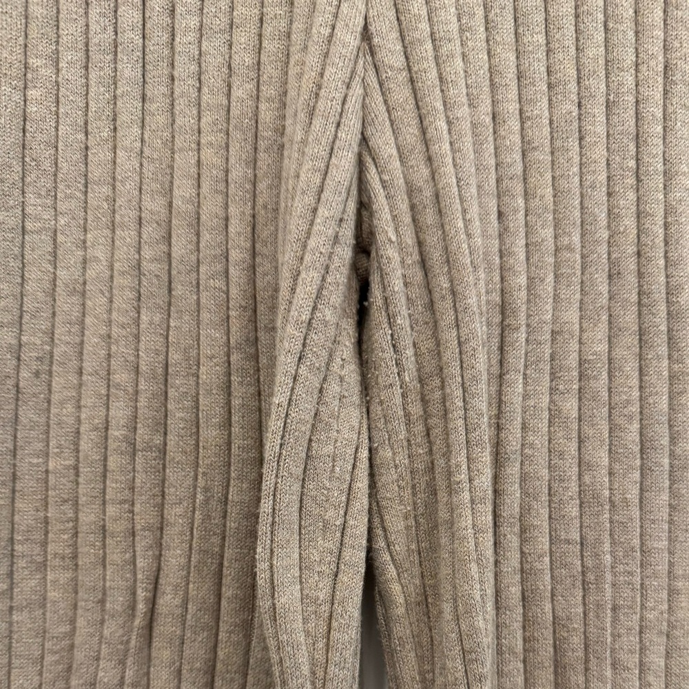 GAP Tan Ribbed Straight Leg Pants - Picture 3 of 5